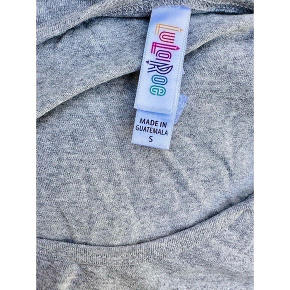 NWOT Lularoe Light Gray Perfect T Size Small - Picture 6 of 9